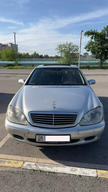 мерседес s klas: Mercedes-Benz S 320: 2002 г., 3.2 л, Типтроник, Бензин, Седан