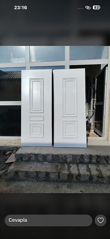 balkon şkafı: PVC balkon şkafı və PVC qapılar - Məhsul 1: Balkon üçün PVC şkaf - — 3