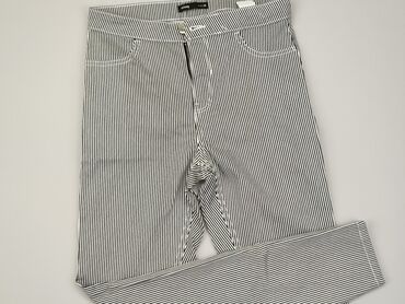 bluzki w marynarskie paski: Material trousers, SinSay, M (EU 38), condition - Very good