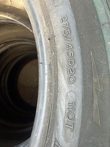 r20 mercedes: 275/45/20 4 шт комплект в идеальном состоянии фирма Michelin год 2018 — 7
