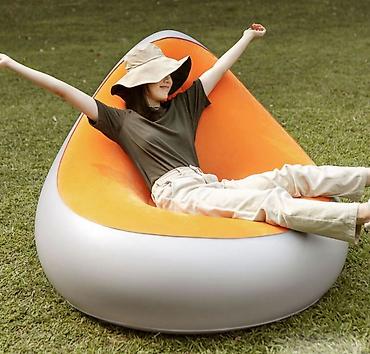 нодом: Надувное кресло Xiaomi Hydsto One-Key Automatic Inflatable Sofa Купить — 2