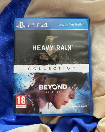 PS4 (Sony Playstation 4): PS4 Beyond Two Souls & Heavy Rain. Disk təmizdir, şəklini də