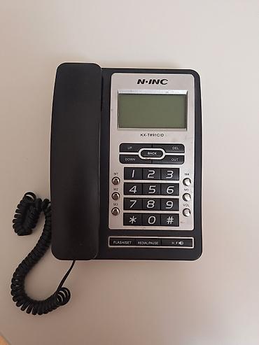 20 azn telefon: N-INC KX-T891CID masaüstü telefon - Rəqəmsal LCD ekran: zəng edən — 2