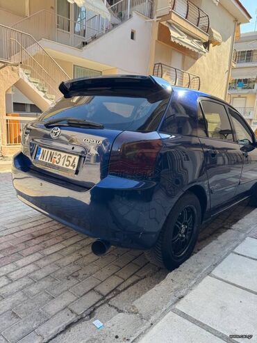 Toyota: Toyota Corolla: 1.4 l. | 2004 έ. Χάτσμπακ