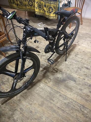 velosiped alisi: Salam 2 aydı alınıb səliqəli sürülüb 29luk BMX 2 tərəfli Amortizatoru — 1