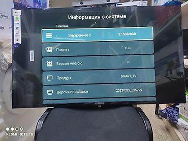 Телевизоры: Телевизоры Samsung Smart Android 45 дюймовый 110 см диагональ с at lalafo.kg — 25 Телевизоры: Телевизоры Samsung Smart Android 45 дюймовый 110 см диагональ с — 25