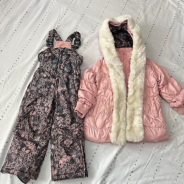 семейные одежды: Зимний комплект для девочки Gulliver Outerwear Collection. Состав — 1