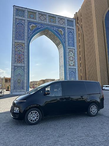Трансфер, жүргүнчүлөрдү ташуу: Пассажирский минивэн Hyundai Staria (чёрный) 🇰🇬 ОШ → БИШКЕК 🇺🇿 ОШ → — 8