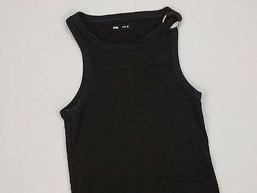 czarne bluzki basic: Sinsay, Top damski, rozmiar M — 6