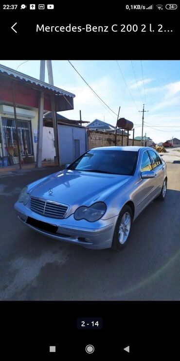 opel astra c: Mercedes-Benz C 200: 1.8 l | 2002 il Sedan