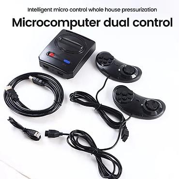 ностальгия: Игровая приставка SEGA Powkiddy Super Mini MD K9 (16-bit) HDMI - — 2