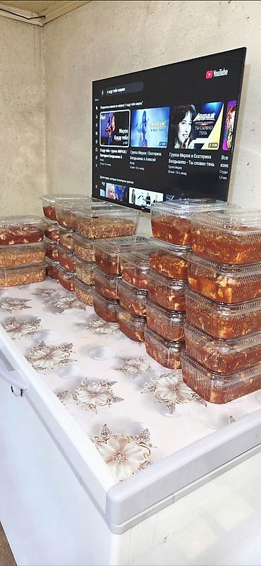 А/ч жаныбарлары үчүн тоюттар: Мясо маринованое для шашлыка от 500 сомов и выше за 1 кг — 2