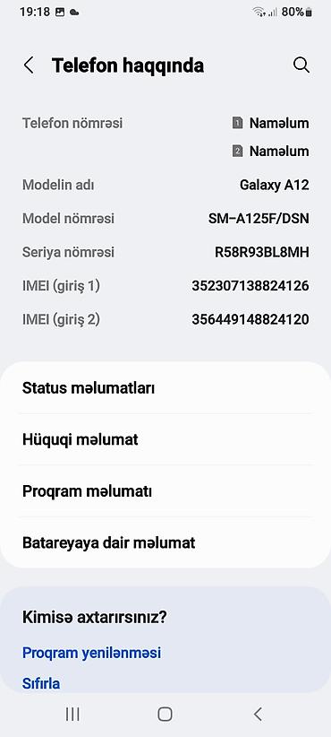 50 mm lens: Samsung Galaxy A12, 32 GB, rəng - Qara, İki sim kartlı — 4