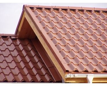 Строительство и ремонт: Крыша жабабыз баардык турлорун юаардык сложности металлочерепица