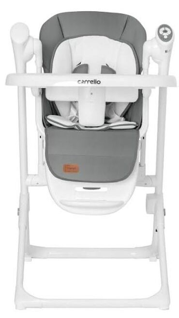 электрический качеля: Балдар үчүн шезлонг, Электромобиль, Башка материал, түсү - Боз