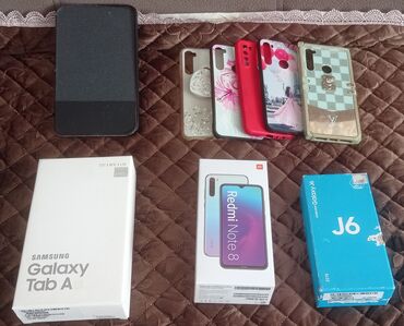 samsung j6: Xiaomi Redmi Note 8, 64 GB, 
 Zəmanət, Sensor, Barmaq izi