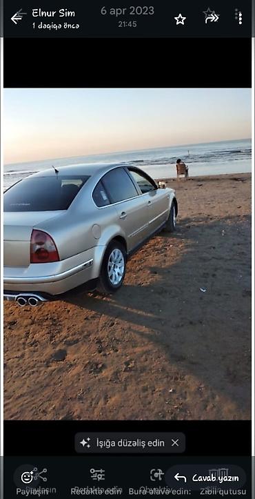 turbo az zil dizel: Volkswagen Passat: 1.8 l | 2002 il Sedan — 1