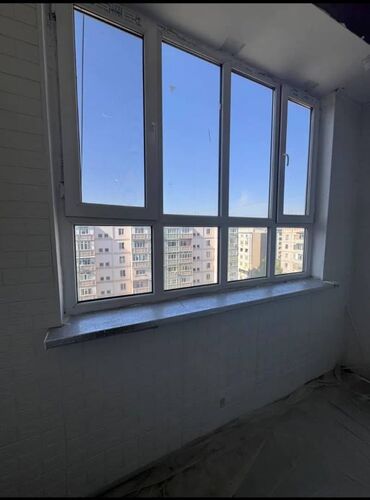 1 комнатная квартира 8 мкр: 1 бөлмө, 35 кв. м, 105-серия, 9 кабат, Косметикалык ремонт