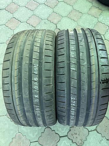 шины 27540 r20: 275/40/20 2 шт пара Новый фирма Kumho Корея год 2020 — 1