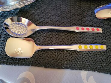 Kuhinjski setovi: Set nov za dvoje za poslastice 18/8.oznaka nerdjajuci celik iz — 8