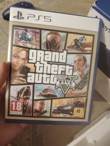 купить sony playstation 4: Ps 5 ucun Gta 5 oyunu idealdi az isdenibki cizig noqde belə yoxdu