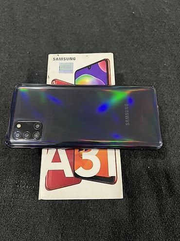 samsung netbook: Samsung Galaxy A31, 128 GB, rəng - Qara, Sənədlərlə — 3
