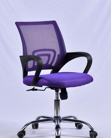 Ofis və oyun kresloları: Yeni, Təkərli, Qolları tənzimlənmir, Parça — 15