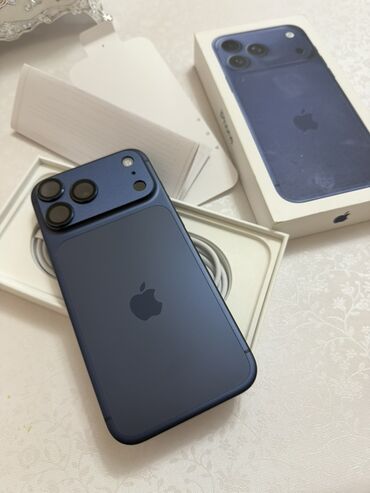 Apple iPhone: IPhone 17 Pro Max, 256 ГБ, Синий, Коробка, 100 % — 1