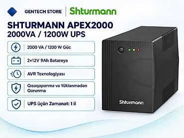 Fasiləsiz enerji təchizatı (UPS): Shturmann 2000VA Line Interactive UPS Shturmann 2000VA Line — 1