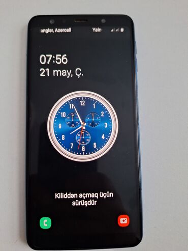 Samsung: Samsung Galaxy A70, 64 GB, rəng - Göy, İki sim kartlı