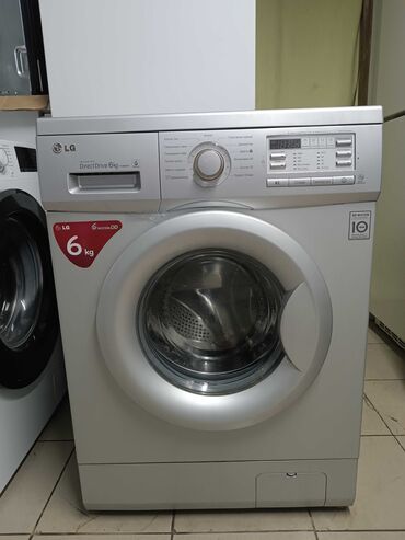 Paltaryuyan maşınlar: Paltaryuyan maşın LG, 6 kq, İşlənmiş, Avtomat, Qurutma var, Ödənişli çatdırılma