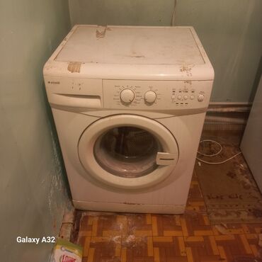 куплю стиральную машину на запчасти: Ağ rəngli Arçelik önyüklü paltaryuyan maşın - Ön yükləmə, dairəvi