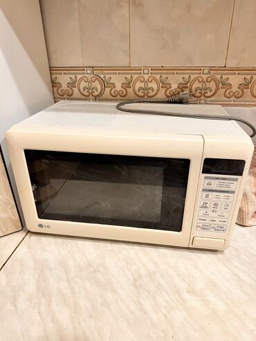 2 ci əl soyuducular: Микроволновка LG, Отдельностоящая, цвет - Белый, Б/у