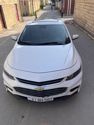 продажа бу авто в азербайджане: Chevrolet Malibu: 1.5 л | 2017 г. 162000 км Седан