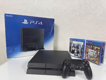 зарядные устройства: Продаю Sony PlayStation 4 (PS4) + Игры + Коробка В комплекте