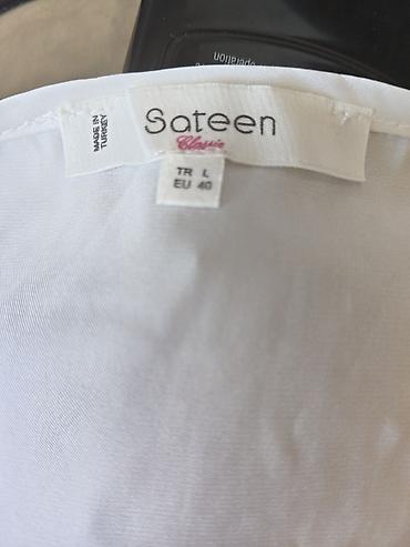 носки: Бренд Sateen Classic, производство Турция. Женская рубашка, ткань с — 2