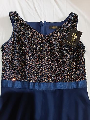 lakovane torbe: Elegantna koktel haljina Dressystar – tamnoplava - Gornji deo — 8