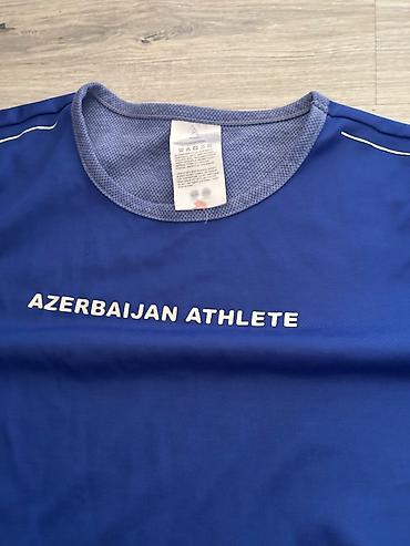 aze athlete: Futbolka, S, rəng - Göy — 2
