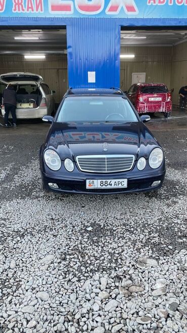 продажа авто в бишкеке и по всему кыргызстану: Mercedes-Benz E 270: 2004 г., 2.7 л, Автомат, Дизель, Универсал