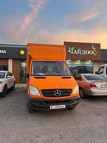 sprinter 2 2: Грузоперевозки на фургоне Mercedes-Benz Sprinter (оранжевый — 1