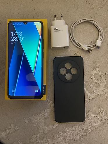 sınıq telefon: Poco C75, 128 GB, rəng - Qara, Sensor — 8
