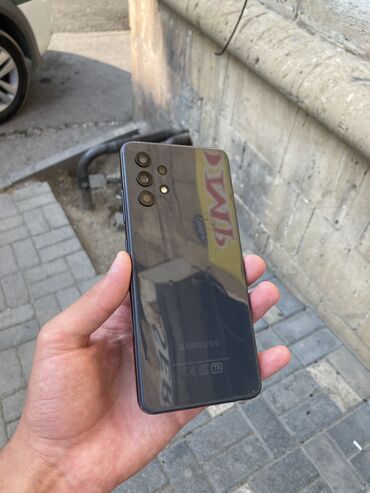 Samsung: Samsung Galaxy A32, 64 GB, rəng - Qara, Barmaq izi