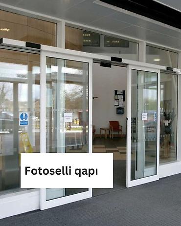 seyfi qapi: Fotoselli qapı, üzərindəki sensorlar vasitəsilə hərəkəti qəbul edərək — 1
