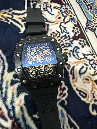 пальто с мехом бишкек: Часы Richard Mille (стиль RM) с карбоновым тондо-корпусом и резиновым — 3