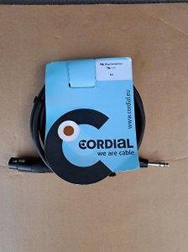 barski set: CORDIAL CIM FV BALANCED XLR TO STEREO JACK BANANA | Slanje po — 1