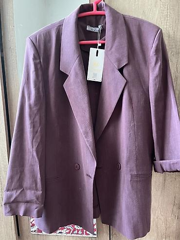 Пиджак, Блейзер, Двубортная модель, Турция, XL, 2XL