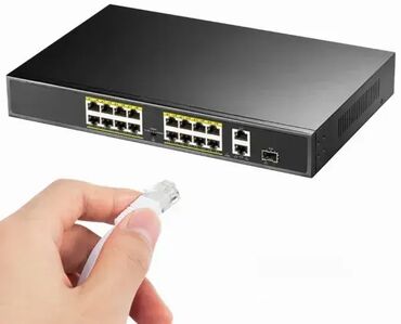 galaxy lampa za nokte cena: Brand: CUDY Model: Cudy FS1018PS1 16-Port 10/100M PoE+Switch, 1Gbit