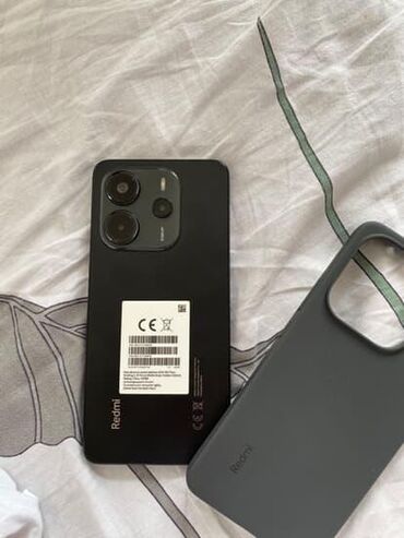 обмен редми на айфон: Redmi, Redmi Note 14, Б/у, 128 ГБ, цвет - Черный, 2 SIM