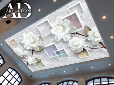 Натяжной потолок: Натяжной потолок 3D потолки, Глянцевое, Матовое Гарантия, Бесплатный замер, Бесплатная консультация — 31