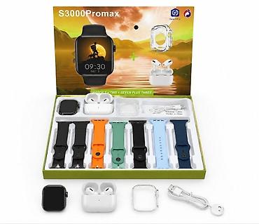 ucuz nintendo switch: Elektron qol saatı smart watch komplekti 7 ədədli qolu var — 2